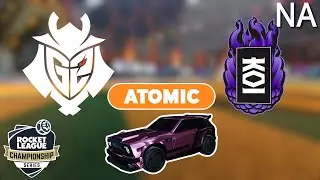 Atomic RLCS POV #47 - G2 Esports vs KOI - G1 - UB Quarterfinals - NA Regional 3 Spring Inv.