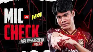 MIC CHECK ALTER EGO VS NAVI | WEEK 2 MPL S16