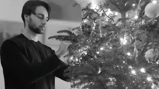 Single Man: Decorating the Christmas Tree Alone