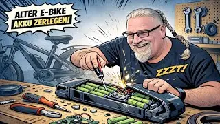 Was steckt eigentlich in einem alten Fahrradakku drin ?