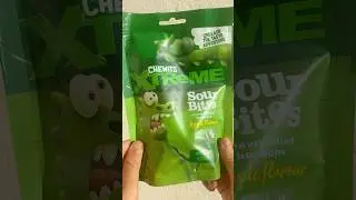 Chewitts Xtreme Sour Apple Bites Candy UNRAVELLED #candy #snacks #food