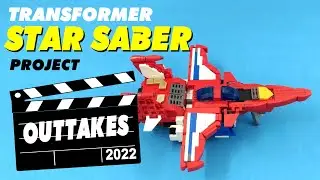 Outtakes: Project LEGO Star Saber (Japanese Transformers:Victory cartoon)