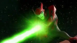 A Green Lantern Escape From Razer & Zilius Zox - Green Lantern: The Animated Series