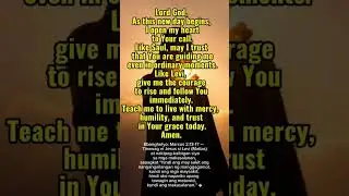 Morning prayer/Start your day with God🙏/Short Christian prayer.
