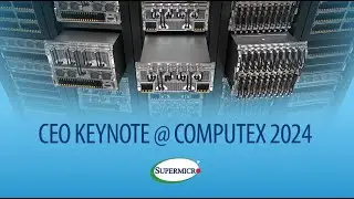 Supermicro CEO Keynote at COMPUTEX 2024 with Japanese Subtitles
