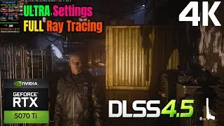 NVIDIA DLSS 4.5 (310.5.2) - HITMAN 3 - 4K ULTRA Settings - Full Ray Tracing - RTX 5070 Ti
