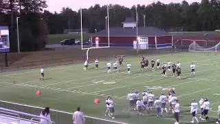 9-28-17 Danny Doris 30 yard TD v Bedford  34-6