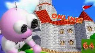 PROBÉ MARIO 64 ONLINE CON MI COMPA EL COMAL