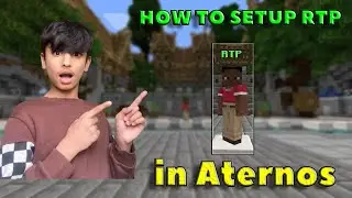 How To Setup RTP Znpcs in Aternos | How To Make Rtp Npc in Aternos | BetterRTP Plugin Aternos