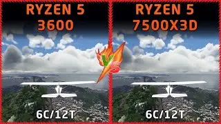 AMD Ryzen 5 3600 vs AMD Ryzen 5 7500X3D
