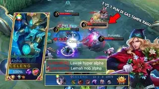 ALPHA GUE DI REMEHIN LANCELOT KARENA HYPER ALPHA! AUTO KASI PAHAM PAKEK ITEM INI | TOP GLOBAL ALPHA!
