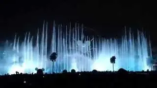 Disneyland California Adventure World of Color 60th Anniversary Frozen segment
