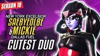 CUTEST Overwatch DUO - Saebyeolbe (NYXL) & Mickie (DF) VS Oge & Gale [S10]