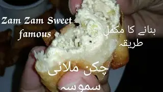 Chicken Malai Samosa Recipe| White chicken samosa  | Malai boti | samosa recipe by Chhiparecipes.