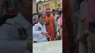 galta ji me traffic ke karan bhadki lady traffic constable ##viralvideo#shortvideo