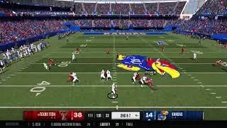 Deuce NCAA Red Raiders vs Jayhawks