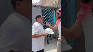 El &aacute;rabe llegando a la cachina