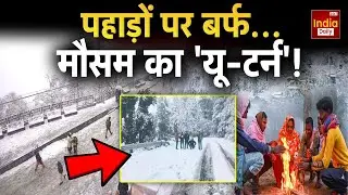 Weather News Today: पहाड़ों पर बर्फ...Delhi NCR में शीतलहर! IMD Alert | UP Rain | UP Weather Update