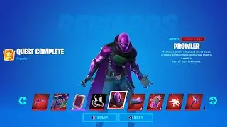 Fortnite Complete 'Prowler' Quests Guide - How to Unlock All Prowler Rewards