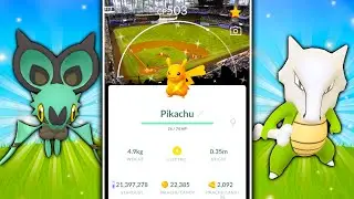 HOW TO GET PIKACHU WITH A BASEBALL FIELD BACKGROUND IN POKEMON GO! New Exclusive Events