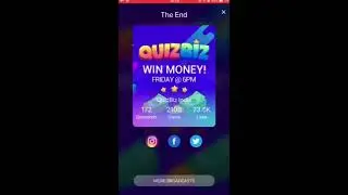 QuizBiz Live Trivia | Win Real Cash | 9th Jan 2018 | Live.me India