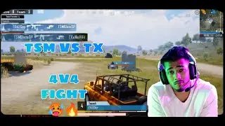 TSM VS TX 4V4 INTENSE FIGHT 🥵🔥