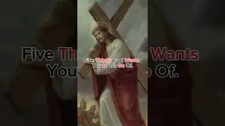 Five things God wants you to let go of. #jesus #viral ￼