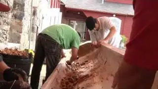 Grand Ronde Canoe Journey exhibit