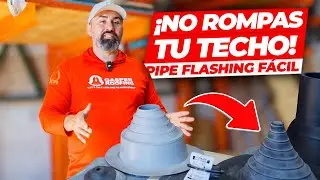 Como Instalar un Pipe Flashing Tapajuntas de tuber&iacute;a (Las Opciones Para Shingles y Techo Plano)