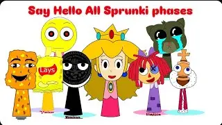 Incredibox Sprunki  animation OC Oreo, Lays ,Gegagidag, kinger, Princess Peach Mario, Regatha,kinger