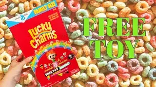 LUCKY CHARMS CEREAL 2022 - Free Toy Inside