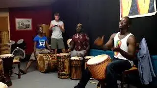Workshop Babara Bangoura 23 08 2015 @ Tambor Gent level 1/2