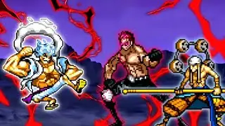 Luffy Haki V3 OP VS Katakuri V4 OP Buff & Enel OP in Jump Force Mugen