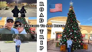 [TRAVEL] Road Trip From Sacramento To San Diego | Outlet&rsquo;s Shopping | Cosco | Grocery |  