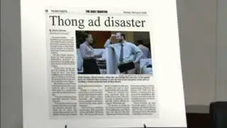 APOLOGY THONG FOLLOW UP - Rolling Rock Commercial 2006