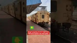#wap4 powering #12717 VSKP BZA Ratnachel Exp #shorts #shortsfeed #viral #trending #reels #share #ir