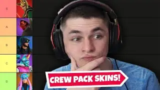 Ranking ALL Of The Fortnite Crew Pack Skins | TIER LIST