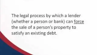 Texas Foreclosure Overview