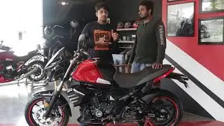 New Mojo BS6 Ruby Red Full Review || Exhaust Sound