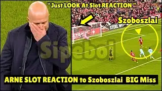 Arne slot ANGRY REACTION To Szoboszlai Penalty Miss Against Burnley | Liverpool News 