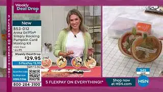 Anna Griffin Simply Rocking Pumpkin CardMaking Kit