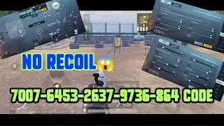 No Recoil 1.6 Pubg Mobil | My Sensitive