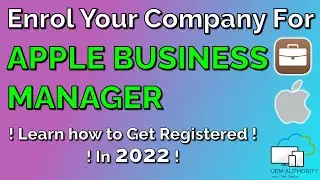 How to Register for Apple Business Manager #apple #mdm #iphone