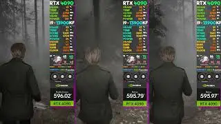 Hotfix Driver 596.02 vs GRD 595.79 vs. GRD 595.97 Silent Hill 2