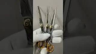 Shiny Mirror Hair Cutting Scissors ✨ | Professional Barber & Salon Shears ✂️ #sialkottoolsbykashif