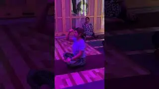 Yogini Anu Priya conducted a comprehensive yoga session