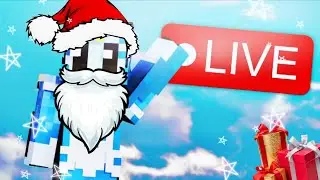 Minecraft crismistmas stresm BEDWARS mcfleet Glorious Model O  #minecraft#mcfleet#live [HINDI]