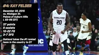 #4: Kay Felder vs. Michigan State