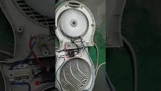 Electric Heater Repair-Replace broken neon lamps with LED lamps.