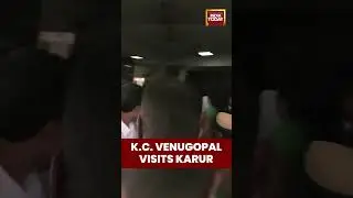 #CongressMP #KCVenugopal Visits #Hospital to Meet Injured After #KarurStampede on 27th September